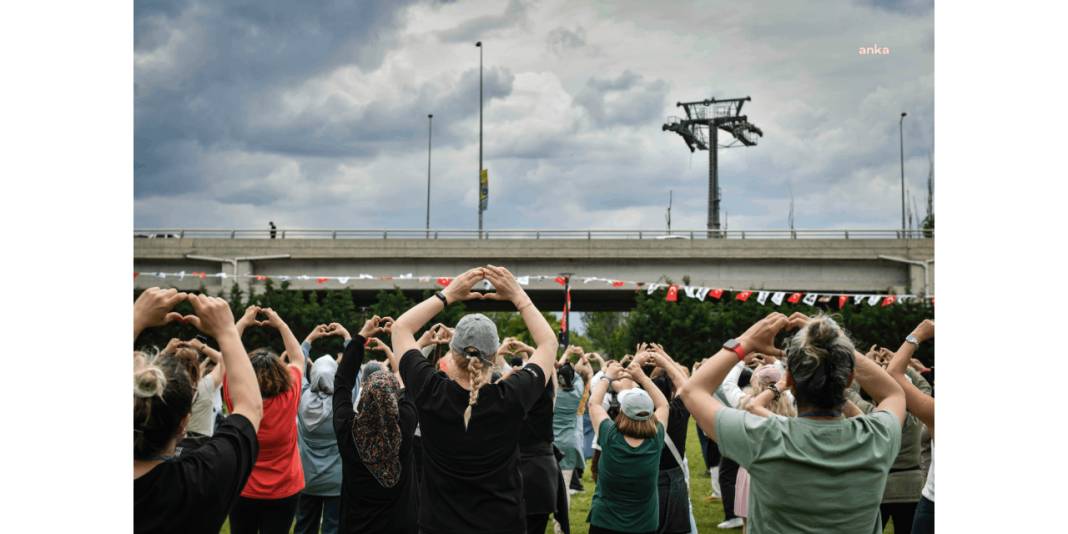 Başkentte kadınlar rekor için ter döktü: 500 kadınla Guinness’e doğru 15